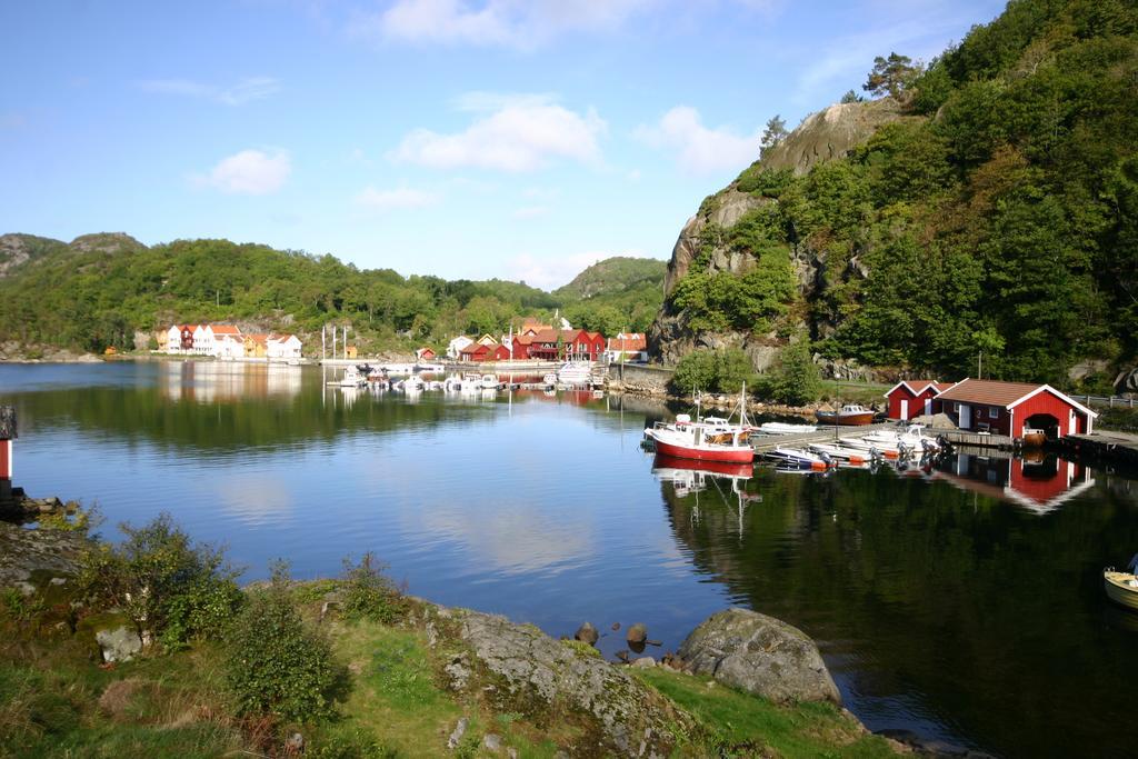 Bjornevag Ferie Hotel Farsund Kültér fotó